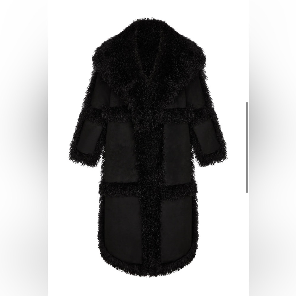 Woods by Jordyn Mongolian Faux Fur Jacket